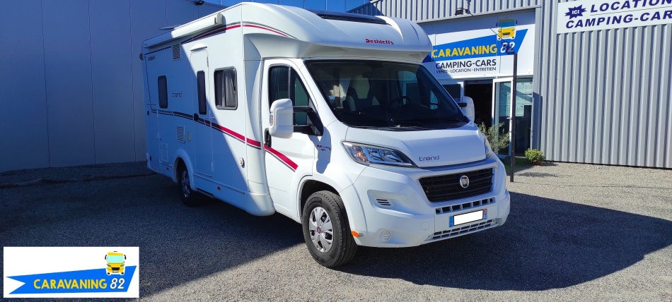 camping car DETHLEFFS  TREND T6767 mod&egrave;le 2017