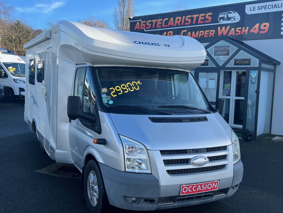 camping car CHAUSSON  FLASH 12 TOP mod&egrave;le 2010