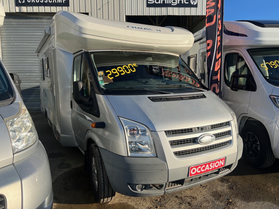 camping car CHAUSSON  FLASH 12 TOP mod&egrave;le 2010