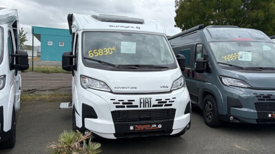 camping car SUNLIGHT  VANS V 69 ADVENTURE modèle 2025