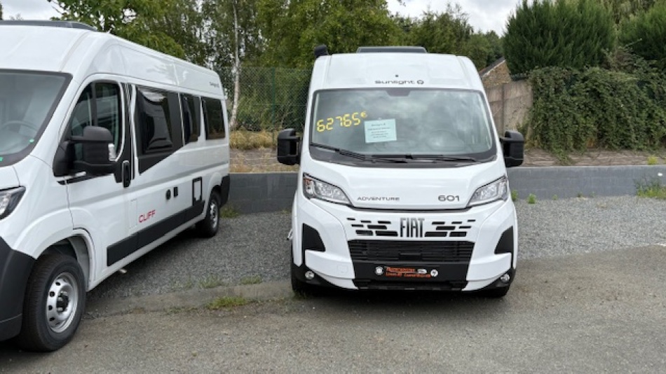 camping car SUNLIGHT  CLIFF 601 ADVENTURE modèle 2025