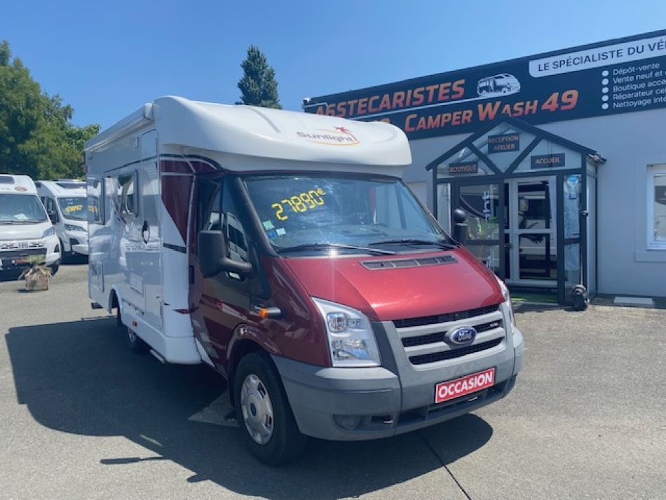 camping car SUNLIGHT  T 58 modèle 2008