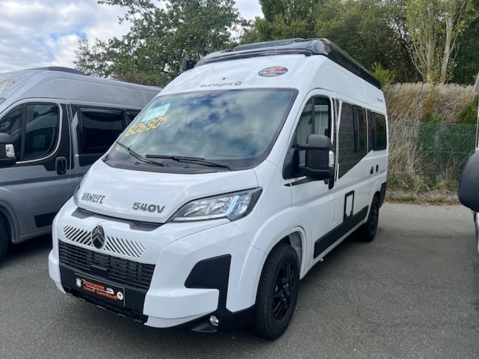 camping car SUNLIGHT  CLIFF 540 VANLIFE modèle 2026