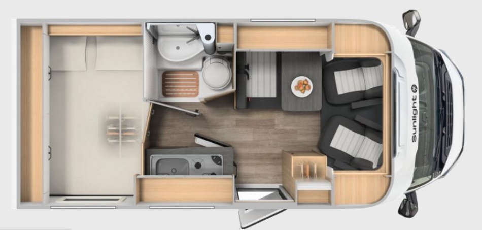 camping car SUNLIGHT  V 60 ADVENTURE modèle 2026