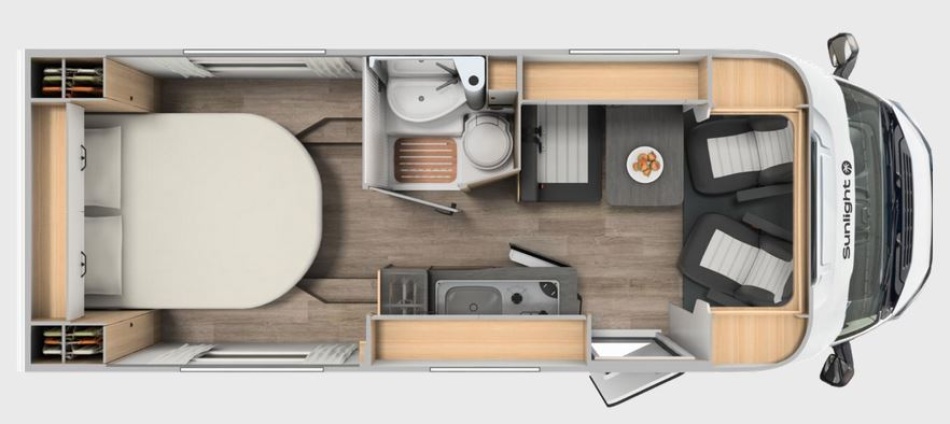 camping car SUNLIGHT  V 69 ADVENTURE modèle 2026