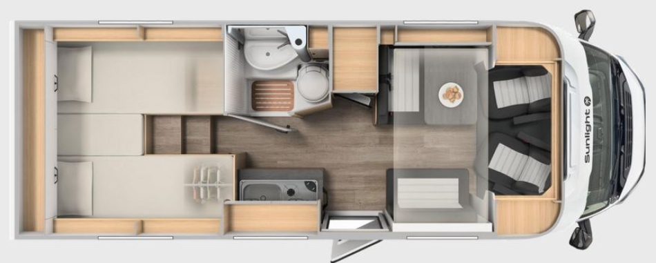 camping car SUNLIGHT  V 67 S ADVENTURE modèle 2026