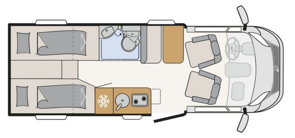 camping car DETHLEFFS  GLOBEBUS T4 ACTIVE modèle 2026