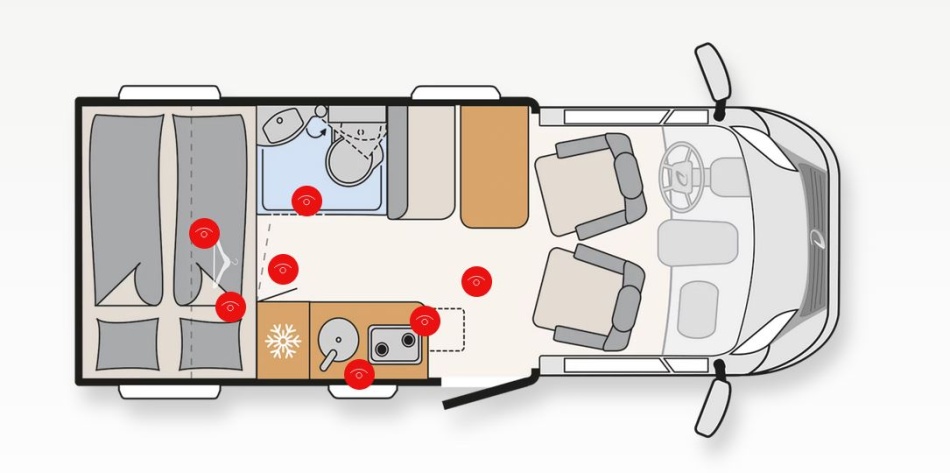 camping car DETHLEFFS  GLOBEBUS CAMP T 1 ACTIVE modèle 2026