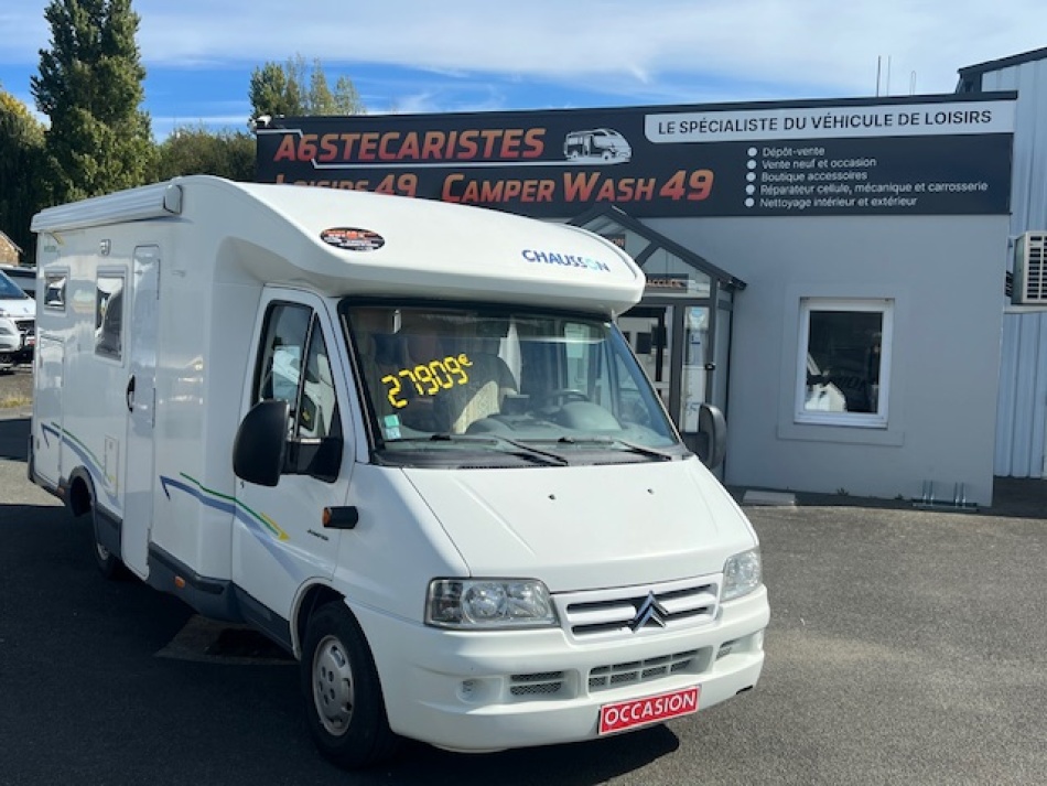 camping car CHAUSSON  WELCOME 75 modèle 2006