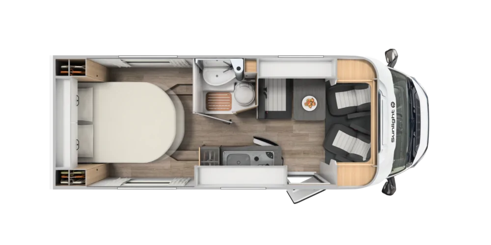 camping car SUNLIGHT  V 69 ADVENTURE mod&egrave;le 2026