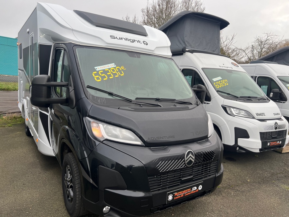 camping car SUNLIGHT  T 66 S ADVENTURE mod&egrave;le 2026