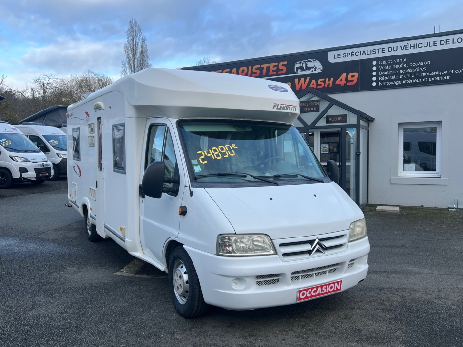 camping car FLEURETTE  LE GREBE LE GREBE mod&egrave;le 2004
