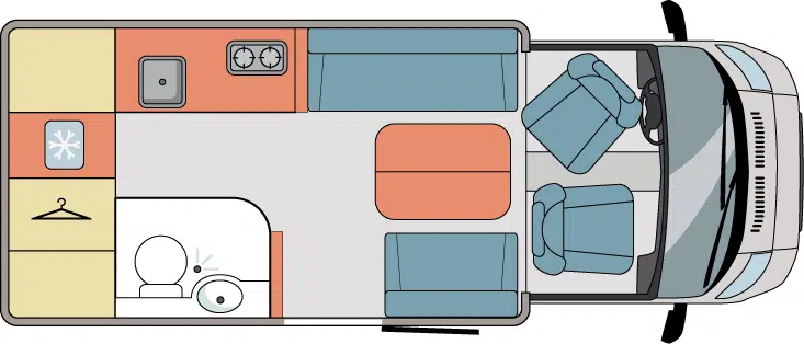 camping car BAVARIA  TREN-D T626 mod&egrave;le 2025