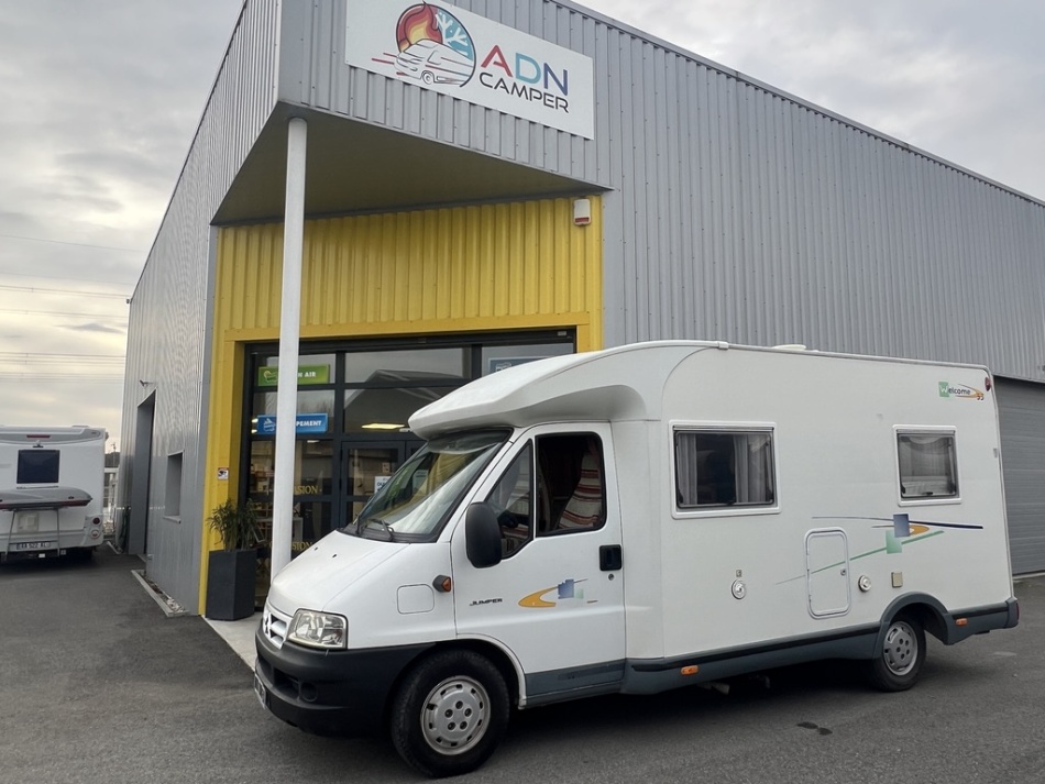 camping car CHAUSSON  WELCOME 55 EDITION mod&egrave;le 2004