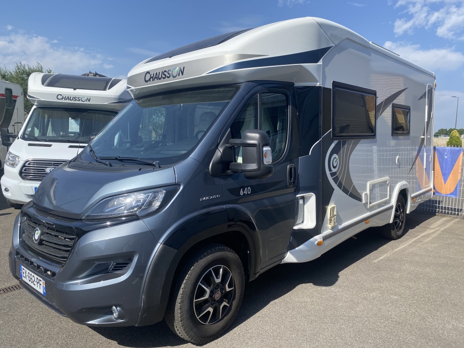 camping car CHAUSSON  CHAUSSON 640 WELCOME TITANIUM  mod&egrave;le 2018