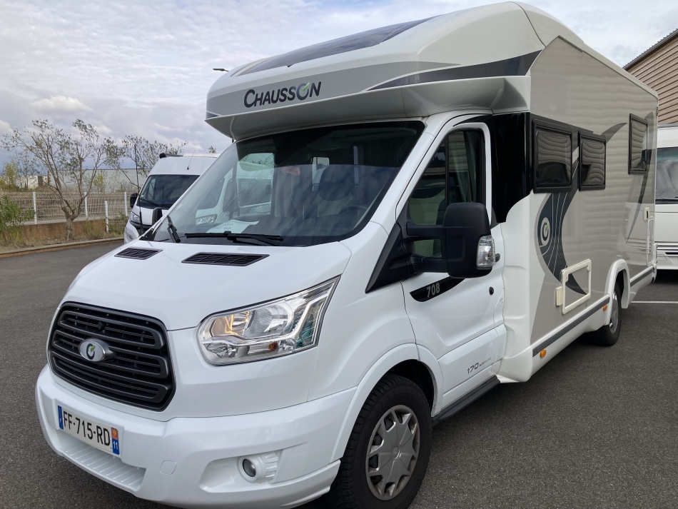 camping car CHAUSSON  170 AUTOMATIC 708 mod&egrave;le 2019