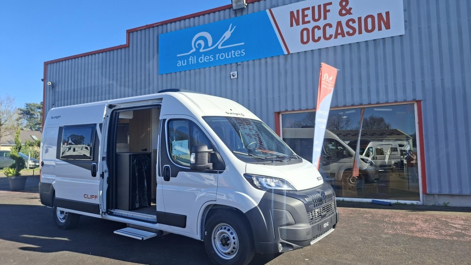 camping car SUNLIGHT  CLIFF 600 mod&egrave;le 2026