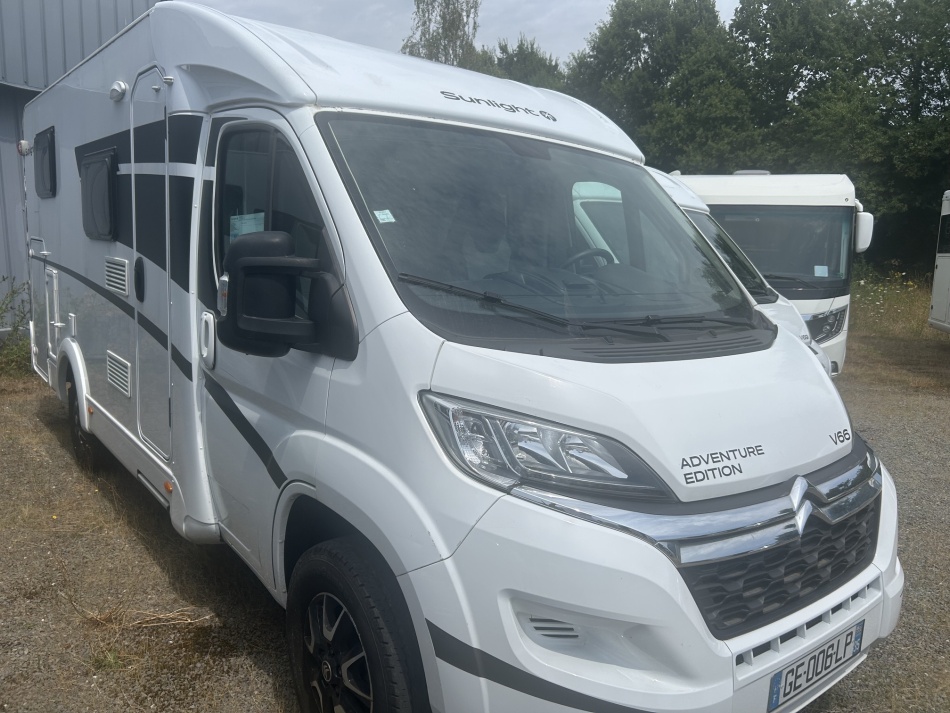 camping car SUNLIGHT  V 66 mod&egrave;le 2022