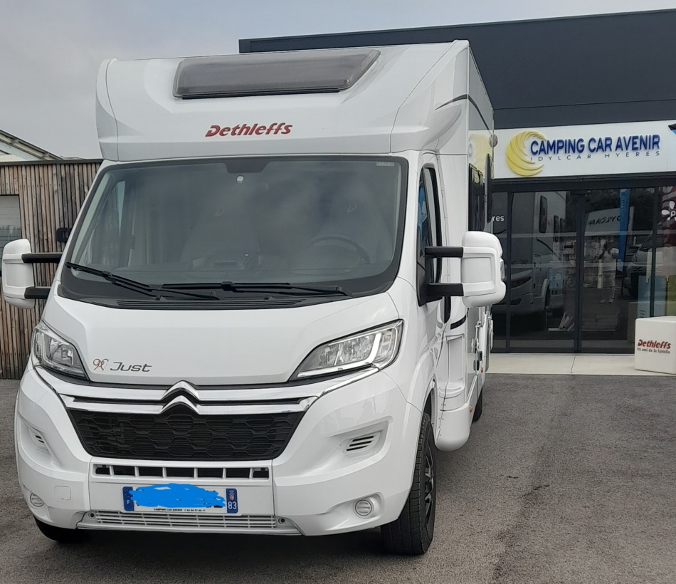 camping car DETHLEFFS  JUST 90 T 6752 DBL mod&egrave;le 2024
