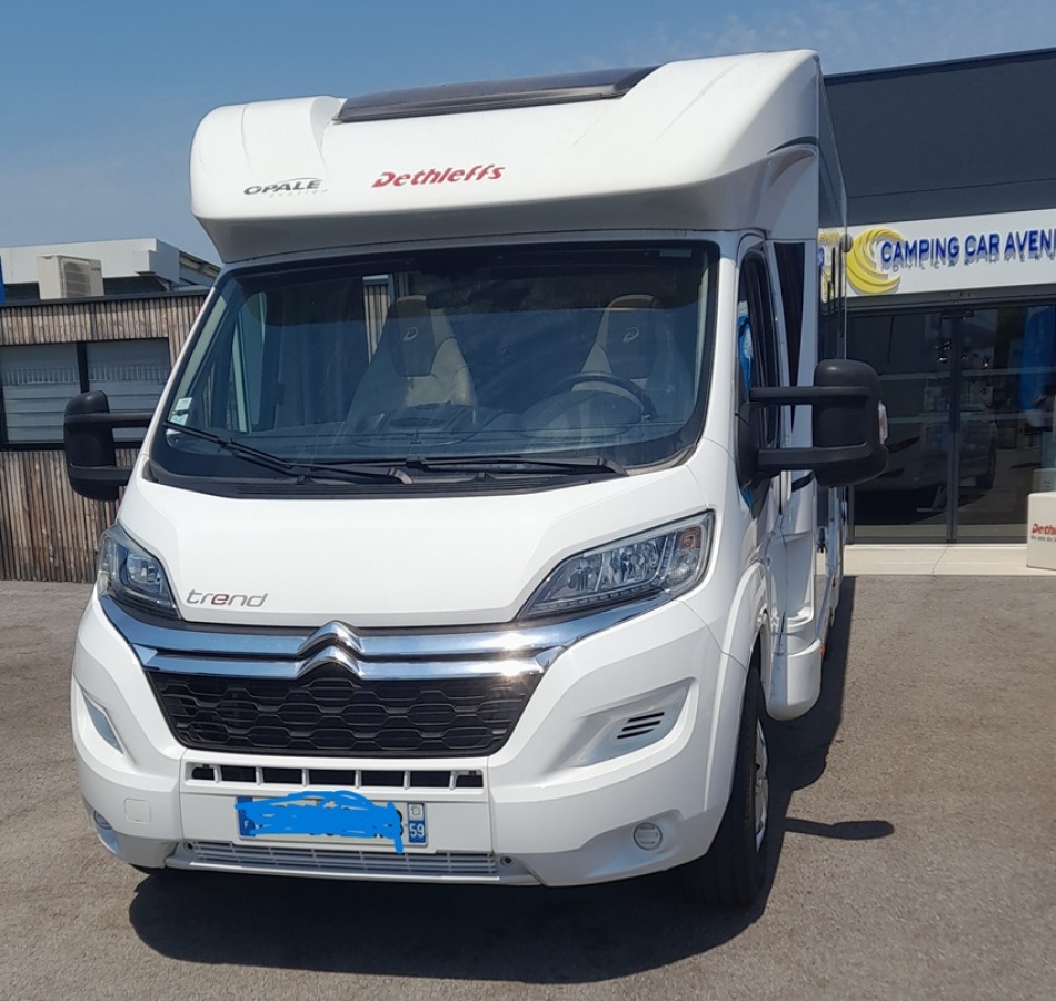 camping car DETHLEFFS  TREND T7057 DBL mod&egrave;le 2020