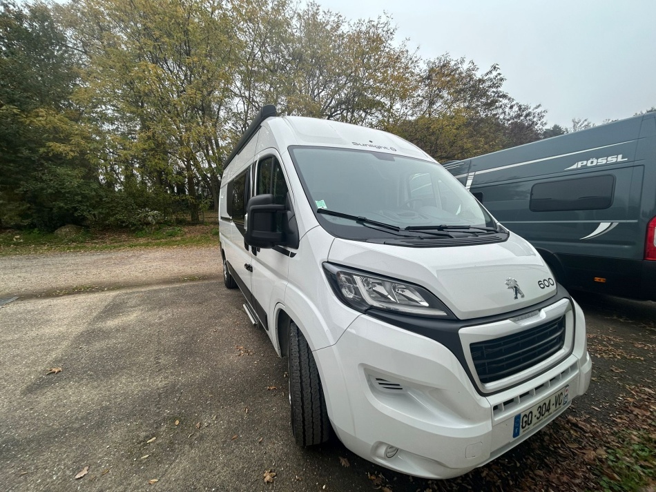 camping car SUNLIGHT  FOURGON AMENAGE SUNLIGHT 600 modèle 2023