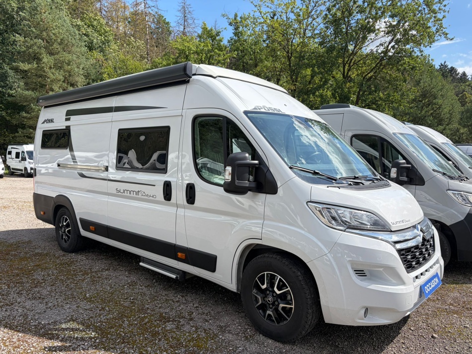 camping car POSSL  FOURGON AMENAGE SUMMIT640 SHIN mod&egrave;le 2024