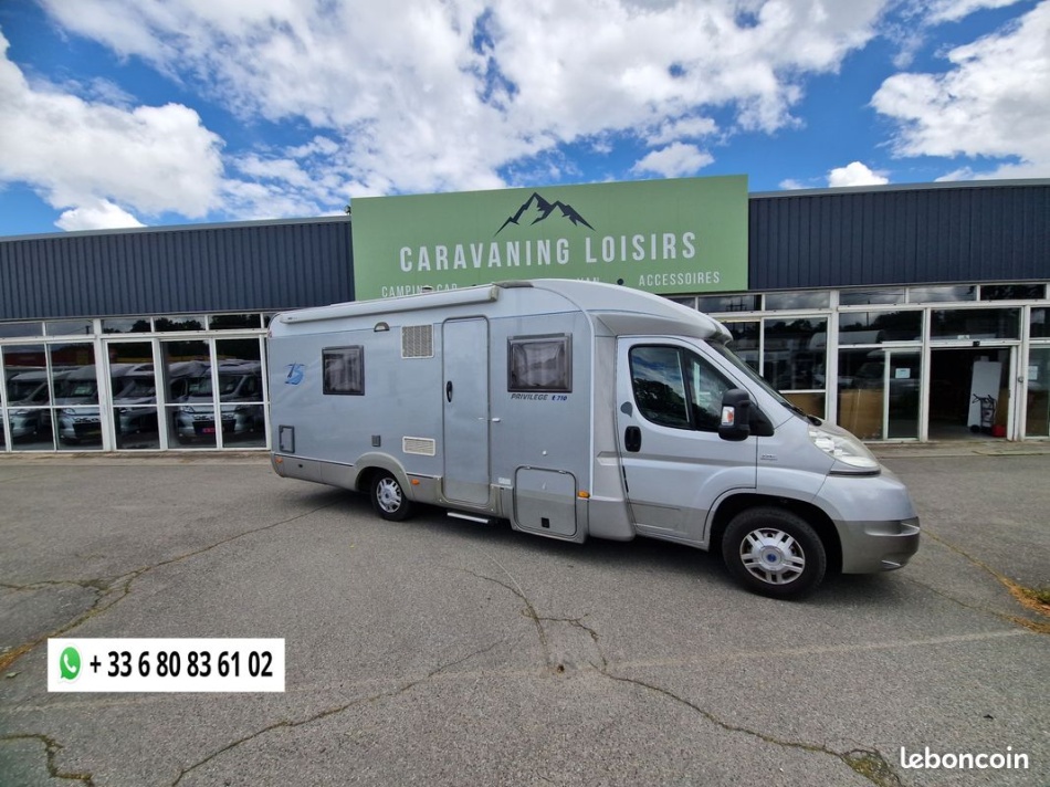 camping car BURSTNER  PRIVILEGE T710 mod&egrave;le 2008