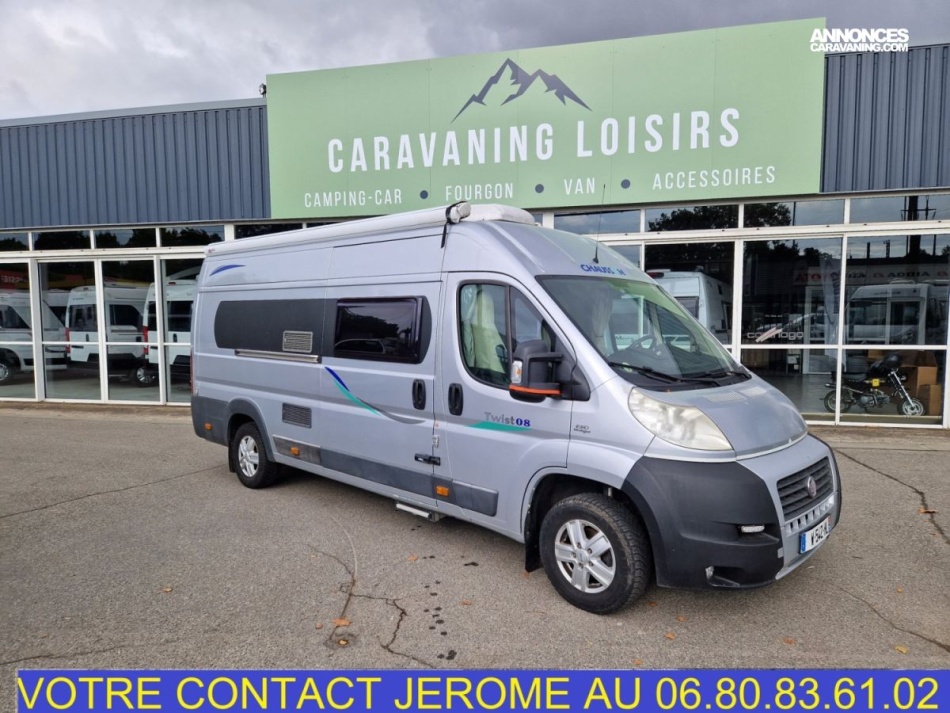 camping car CHAUSSON  TWIST 08 modèle 2013