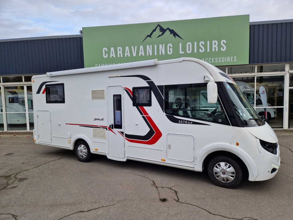 camping car CHALLENGER  SIRIUS 3078 XLB modèle 2018
