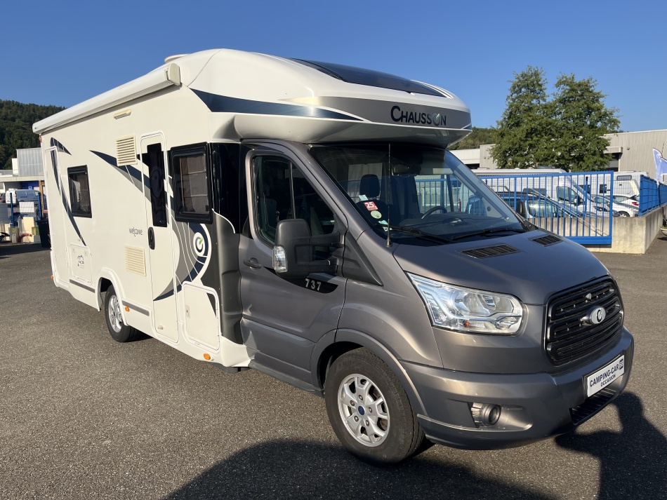camping car CHAUSSON  CHAUSSON WELCOME 737 mod&egrave;le 2017