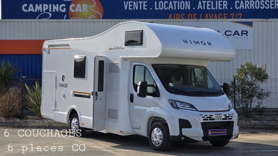camping car RIMOR  SARUS 9 mod&egrave;le 2026