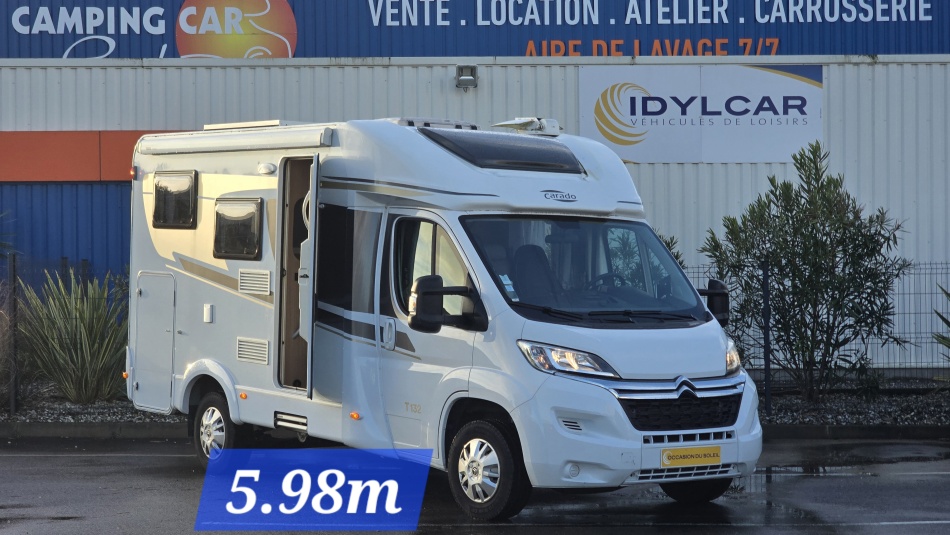 camping car CARADO  T 132 mod&egrave;le 2018