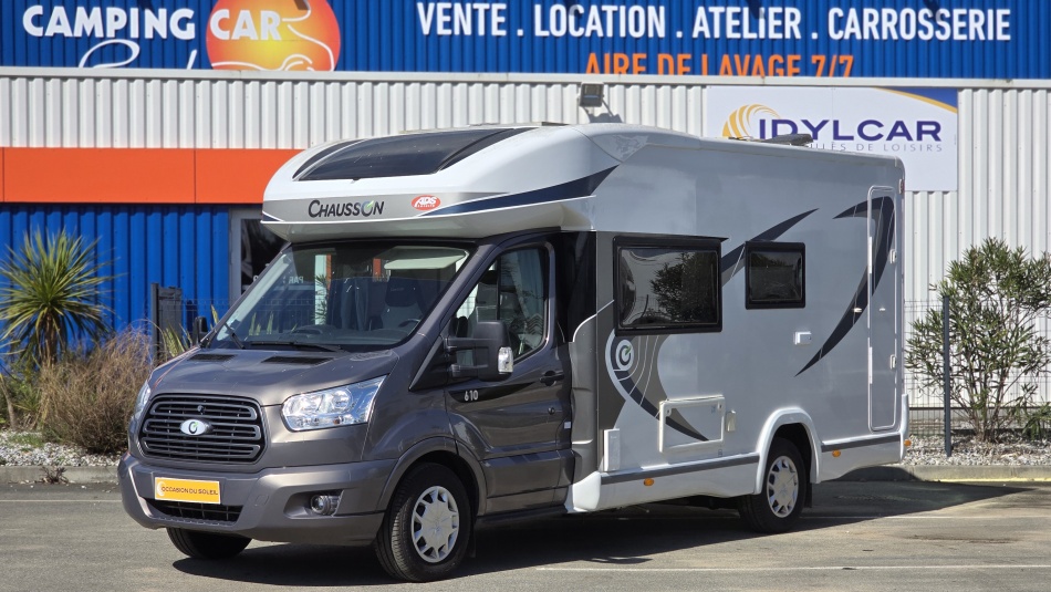 camping car CHAUSSON  FLASH 610 EL mod&egrave;le 2017