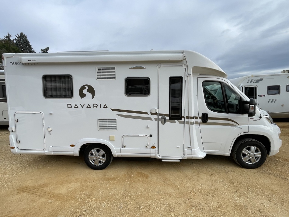 camping car BAVARIA  STYLE T650 modèle 2017