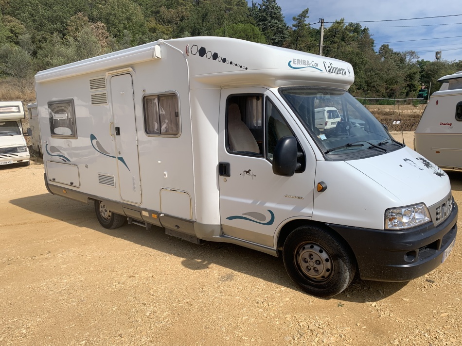 camping car ERIBA  6 636 mod&egrave;le 2004