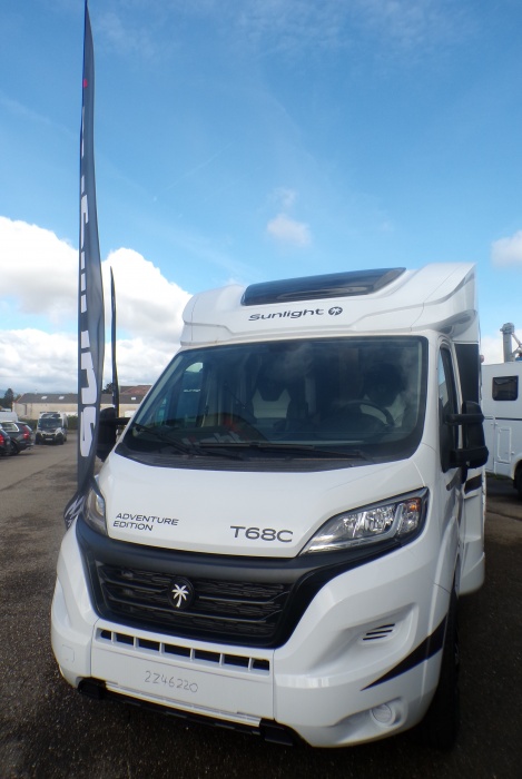 camping car SUNLIGHT  T68 C mod&egrave;le 2024