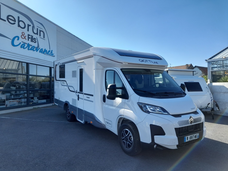 camping car GIOTTILINE  TOSCAN PREMIERE EDITION 74 NF modèle 2025