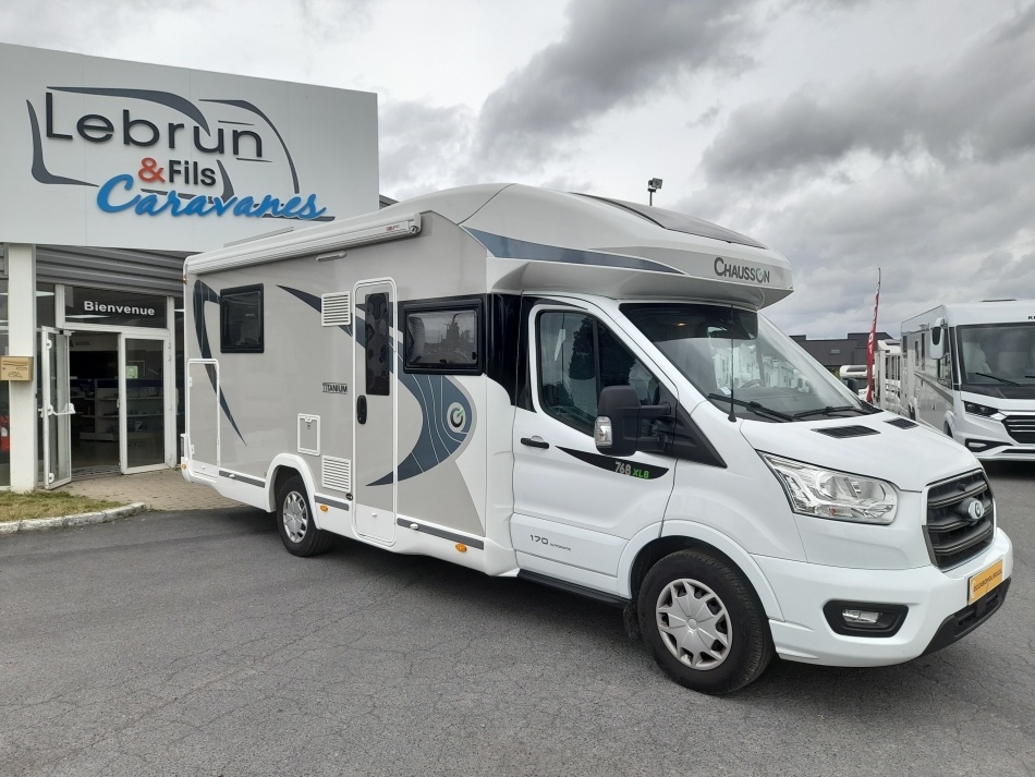 camping car CHAUSSON  768 XLB TITANIUM modèle 2020