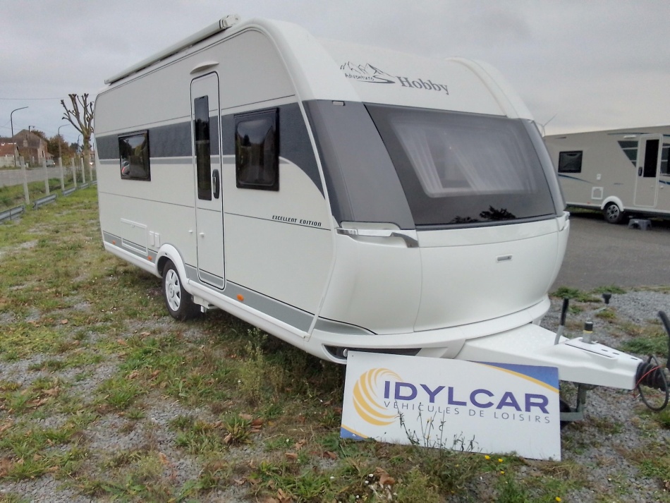 caravane HOBBY  EXCELLENT 540 WLU modèle 2024