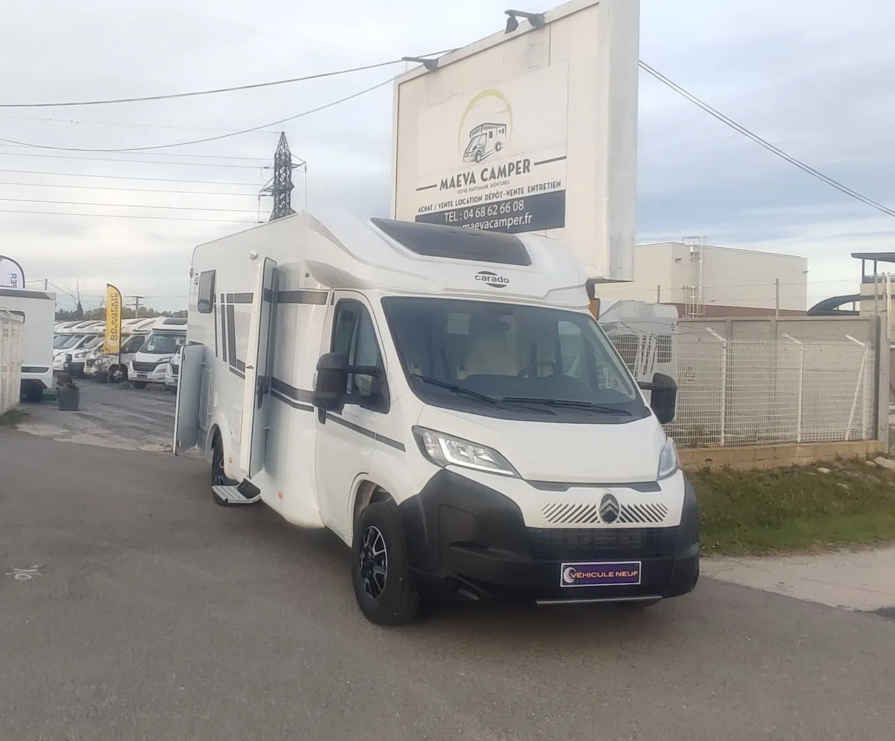 camping car CARADO  T 328 mod&egrave;le 2026