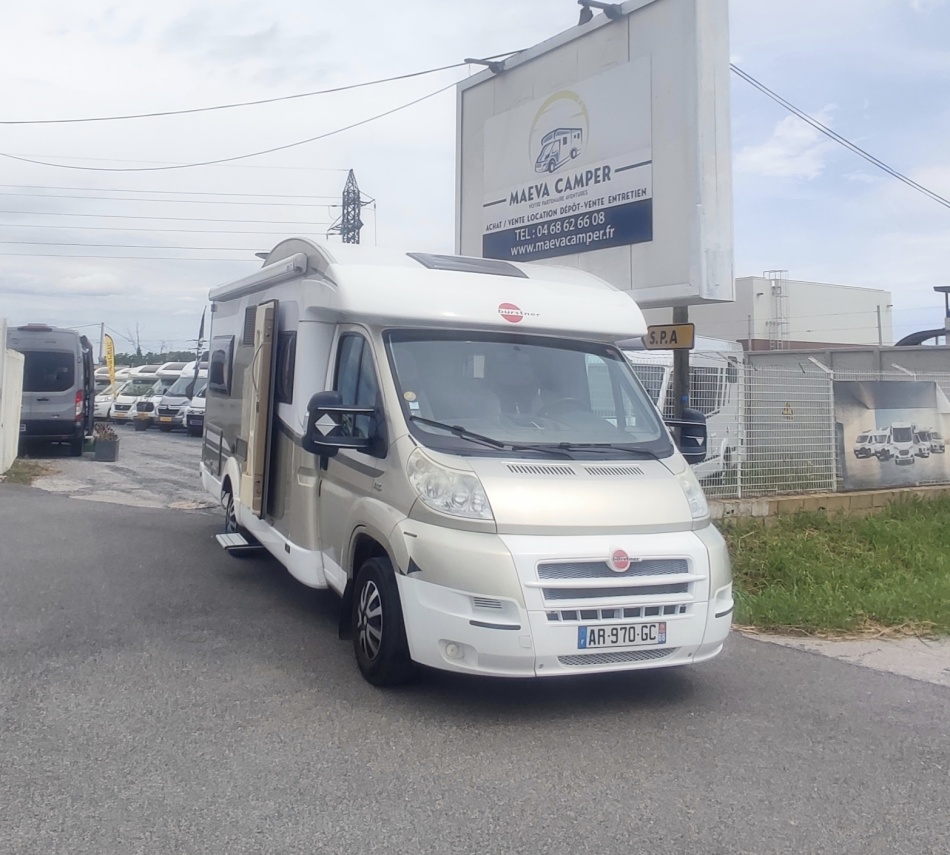 camping car BURSTNER  X-EO IT 664 mod&egrave;le 2010