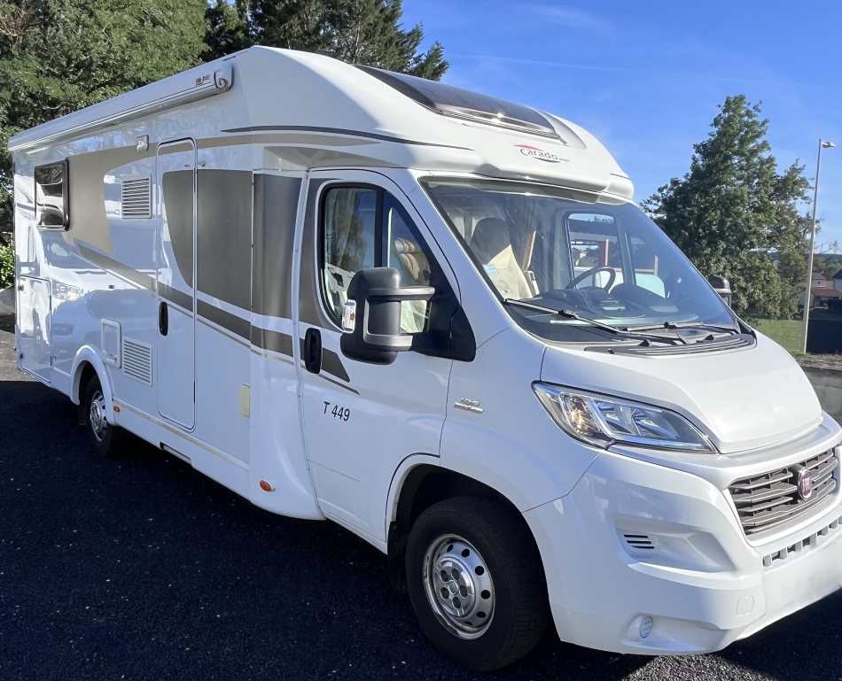 camping car CAPRON  CARADO T449 mod&egrave;le 2015