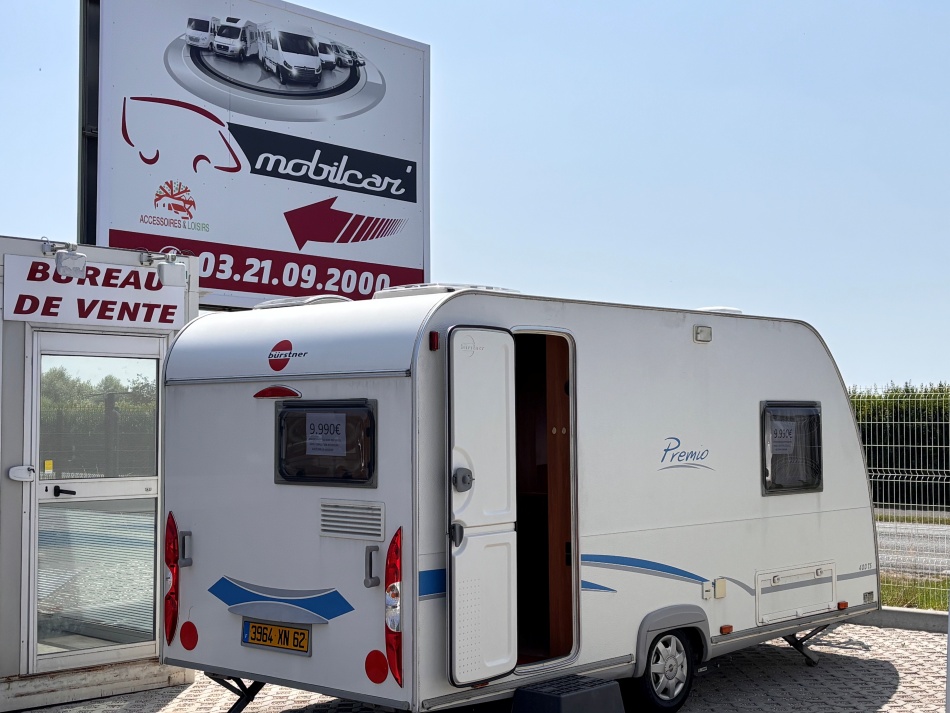 caravane BURSTNER  PREMIO 400TS modèle 2007