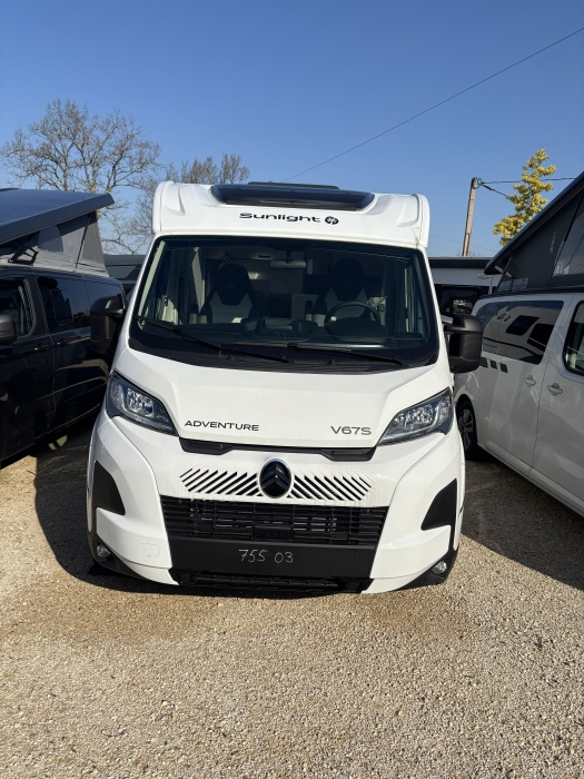 camping car SUNLIGHT  V 67 S ADVENTURE mod&egrave;le 2026
