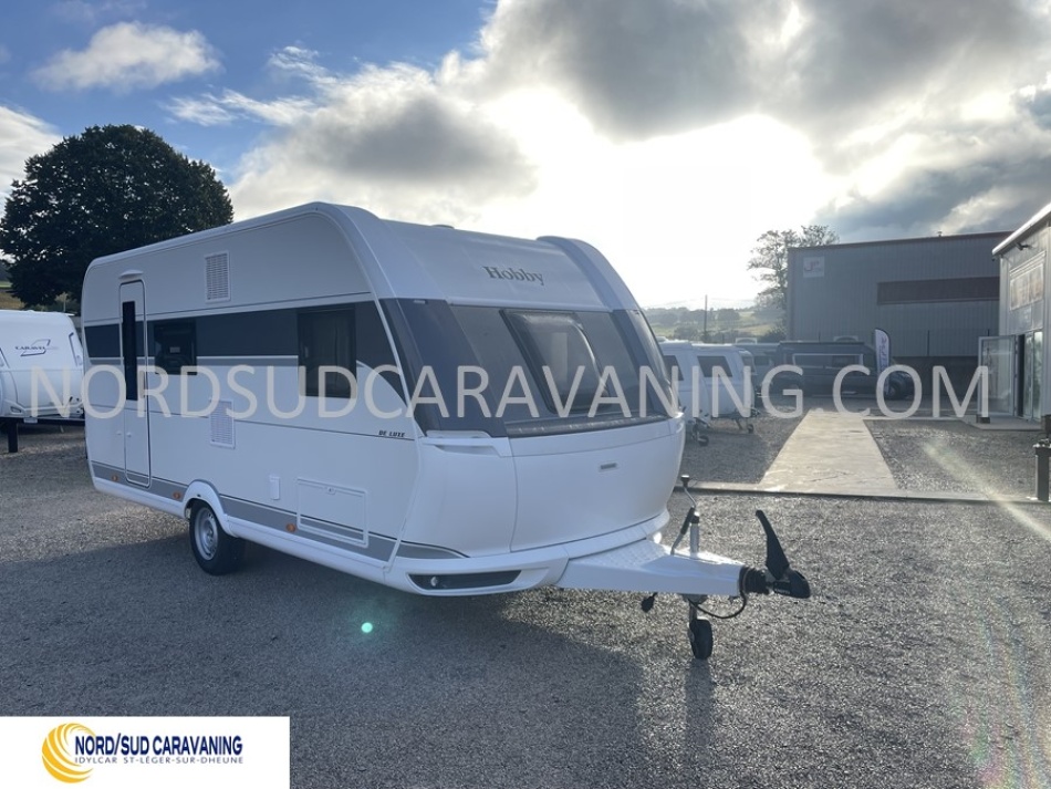 caravane HOBBY  DE LUXE 490 KMF modèle 2025