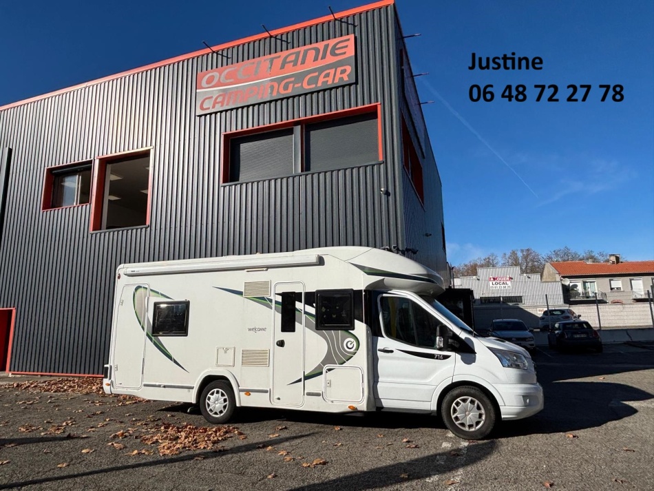 camping car CHAUSSON  WELCOME 716 modèle 2019