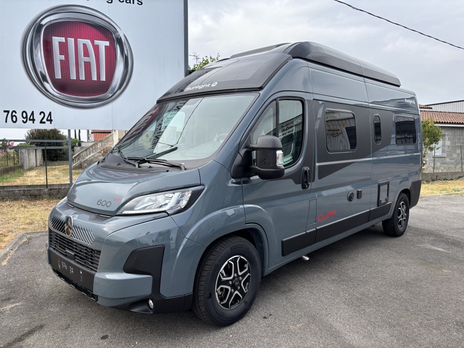 camping car SUNLIGHT  CLIFF 600X RT mod&egrave;le 2026