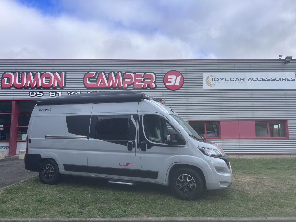 camping car SUNLIGHT  CLIFF 600 RT TOIT RELEVABLE AV modèle 2024