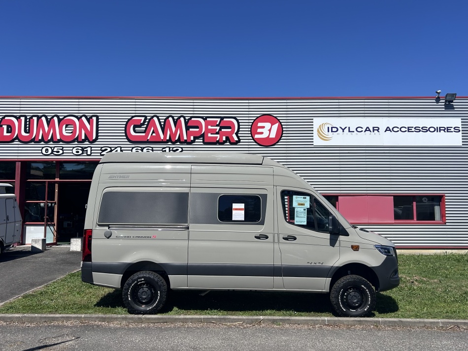 camping car HYMER  GRAND CANYON 600 S 4X4 BOITE A mod&egrave;le 2025