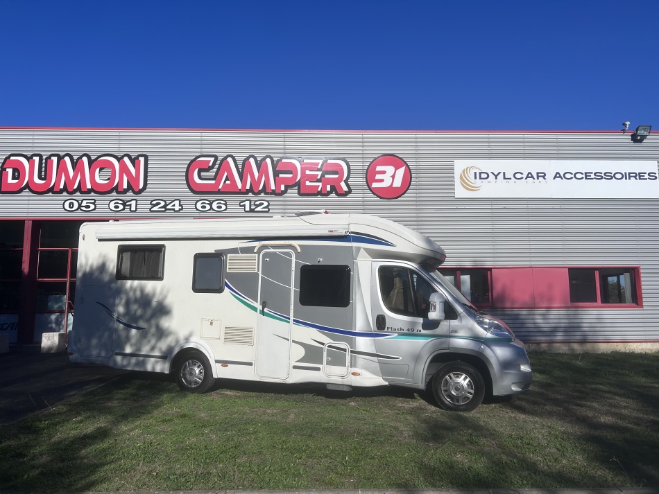 camping car CHAUSSON  FLASH 49 EB modèle 2013
